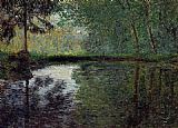 The Pond at Montgeron 1 by Claude Monet